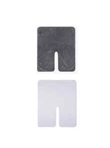 1/2/5 pièces Serviettes faciales en forme de U, design fendu, serviette d'esthéticienne douce, gant de toilette en polaire de corail pour les salons de beauté, les soins de la peau et les centres de spa. Serviettes faciales en forme de U, design fendu, serviette d'esthéticienne douce, gant de toilette en polaire de corail pour les salons de beauté, les soins de la peau et les centres de spa. Retour à l'école pour le salon de beauté, la salle de bain à la maison