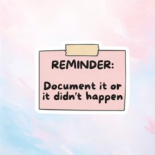 Sticker - "If It's Not Recorded, It Didn't Happen" Humorous Sticker, Suitable For Car Bumpers, Laptops, Motorcycles And Water Bottles - Made Of Durable Polypropylene School Supplies - Multicolor - View 11