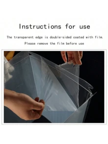 8 Inch Transparent White Dust-Proof Action Figure Display Box For Birthday Party Gifts, Includes 1pc Approx. 3 Yard Grey Ribbon - White - View 5