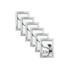 1 peça/4 peças/6 peças elegantes molduras para galeria de fotos, exibe pinturas ou fotos de 3,5 x 5", 4 x 6", 5 x 7", 6 x 8", 8 x 10", adequadas para decoração de parede, sala de estar, escritório, quarto (papel fotográfico incluído aleatório) - Multicolorido - Ver 29