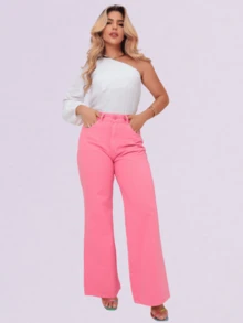 BNB Women Jeans - Pink - View 3