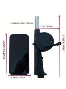 Portable Hand-Operated Blower For BBQ, Camping, And Fire Making - Efficient And Easy-To-Use Stove Accessory Christmas Gift - Multicolor - View 11