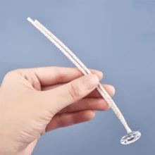 50 PCS/100 PCS 2.6-20cm Candle Wicks Smokeless Wax Core For DIY Candle Making Pre-Waxed Wicks Party Supplies - White - View 7