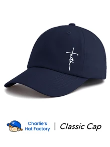 1 Stück Baseballkappe mit Glaubensmotiv, klassisch, stylisch, modisch, weicher Schweißband, verstellbar, leicht, UV-Schutz, vielseitig, klassische Kappe, geeignet für Outdoor-Sport, täglichen Gebrauch, Partys, Urlaub, perfektes Geschenk für Familie und Freunde
