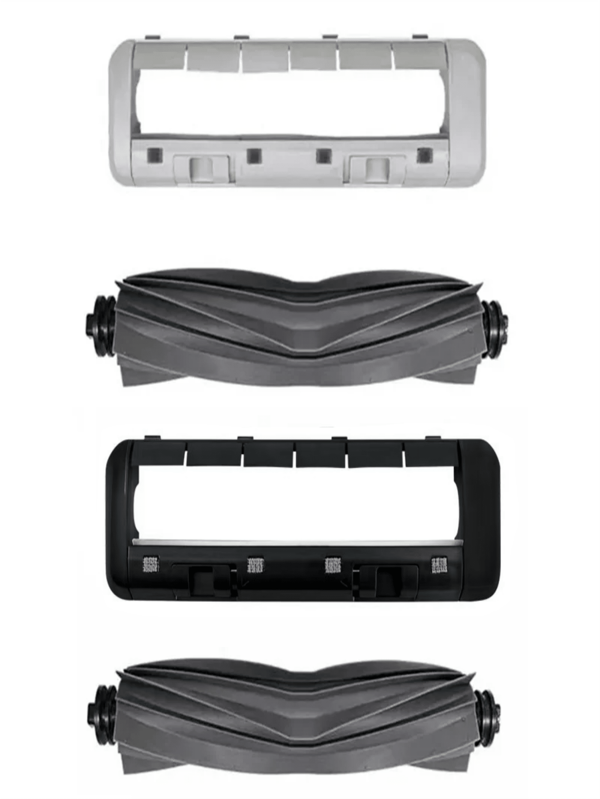 Spazzola principale di ricambio di alta qualità + spazzola di pulizia, parti e accessori per robot aspirapolvere Mijia Omni 1S 2 C102CN, B101CN, B116, X10+, X20+ S20+ Plus B108GL/ S10+ Plus B105 Omni M30 D102 / X20 Pro D102GL / X20 Max D109GL M30S D103CN Dreame L10s Ultra / L10s Pro / L10s Ultra L20 Ultra X20 Pro X20 Pro Plus X30 Ultra / X30 Pro, Mova E30 Ultra Parts X40 Pro/S30 Pro L40 Ultra / X40 Ultra / X40 Ultra Complete / MOVA P10 Pro Ultra