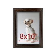 1 peça/4 peças/6 peças elegantes molduras para galeria de fotos, exibe pinturas ou fotos de 3,5 x 5", 4 x 6", 5 x 7", 6 x 8", 8 x 10", adequadas para decoração de parede, sala de estar, escritório, quarto (papel fotográfico incluído aleatório) - Multicolorido - Ver 30