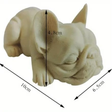 1pc New Dog Soap Silicone Mold For Fondant Chocolate Candy Cake Decorating Candle Making Mould Home Decoration Ornaments