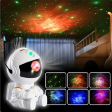 Đèn ngủ máy chiếu sao Astronaut Galaxy cho phòng ngủ trẻ em có điều khiển từ xa, máy chiếu Astronaut Nebula thẩm mỹ, đèn chiếu sáng xung quanh cho phòng chơi game, rạp hát tại nhà, trần nhà, đồ trang trí tiệc - ánh sáng đa sắc - Xem 3