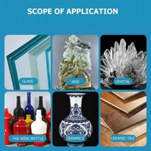 1/3pcs Diamond Saw Blades For Angle Grinder, Glass & Tile Cutting And Polishing, Stone, Crystal, Glass Bottle Grinding Rotary Tool Accessories