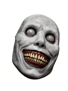 1PC New Mask, Smiling Devil Eyes Cosplay Mask Scary And Funny For Party Wear - Multicolor - View 9