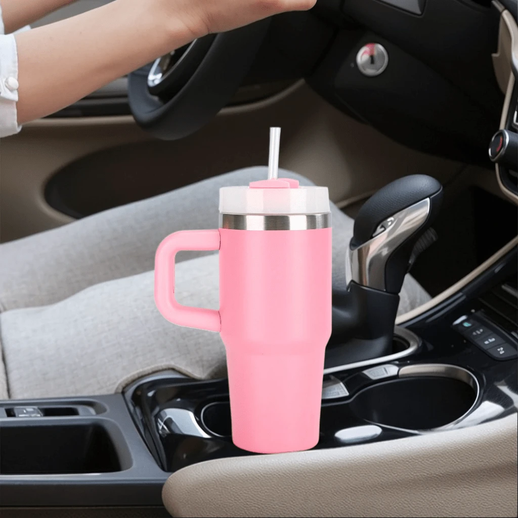 1 件，14 盎司保温杯、迷你保温水瓶、双层真空旅行吸管杯、便携式手柄杯。