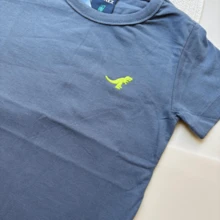 Camisa Lisa Azul Infantil Juvenil Dia a Dia