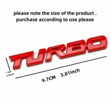 1 件金属汽车贴花徽章，粘性汽车贴花背面徽章有银色/黑色/红色可供选择 - 均碼 - 查看 11