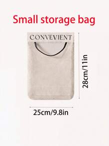1 pieza Estantería para almacenamiento de bolsas de basura de cocina montada en la pared, capacidad grande, red de almacenamiento de bolsas de plástico con