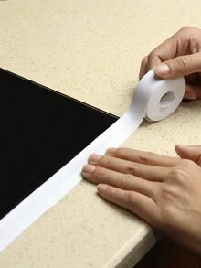 Waterproof Mildew-Proof Toilet Caulk Strip, Self-Adhesive Sealing Tape For Kitchen Bathroom, Bathroom Waterproof Tape To Avoid Wet, Kitchen Sink Beautiful Seam Stickers Bathroom Accessories Bathroom Tools - White - View 4