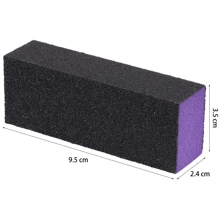20/10/5/2 Pcs Nail Buffing Blocks, 80/120 Grit Sponge Nail Files, 3-Sided Nail Filers For Nail Care Tools (Purple, Black) 2/5/10/20pcs Nail Files, 100/180 Grit Emery Boards For Nails, 10pcs Professional Washable Double-Sided Coarse Toenail Filer Heavy Duty For Acrylic Removal, Pedicure Manicure Tools