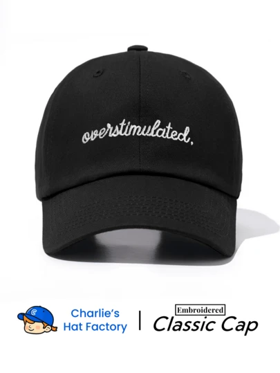 1 件超刺激。刺绣棒球帽，经典时尚柔软吸汗带可调节尺寸轻质防晒多功能经典帽，适合户外运动日常穿着派对度假送给家人和朋友的完美礼物