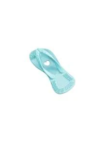Juguetes de dentición con forma de zapatilla de playa con forma de corazón para el Día de San Valentín, juguetes de masticación simulada con control remoto, para aliviar el aburrimiento y estimular la dentición de cachorros, suaves, buenos para la salud dental, adecuados para razas de perros pequeños