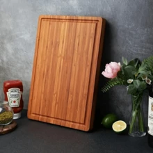 1pc Rosewood Cutting Board, Chop Food Into Small Pieces, Butcher Meat, Vegetable Cutting Board, Solid Wood Cutting Board, Kitchen Decor, Creative Housewarming Gift For Friends, Suitable For Cheese, Fruit, Delicacies, Coffee, Tea, Breakfast, Steak, Home, Restaurant, Hotel And Outdoor Use, Holidays, Birthdays, New Year, Valentine's Day, Thanksgiving