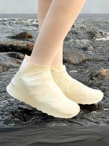Unisex Waterproof Shoe Covers, Lightweight And Durable PVC Rain Boots, Elastic Fit, Suitable For Rainy Days, Can Be Hand Washed Or Dry Cleaned, Rain Gear, Footwear For Rainy Weather, Flexible Shoe Accessories, Rain Shoe Protectors Insulation, Galentines, Puppy, Carnival