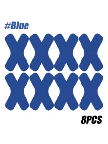 4/8 Sports Elastic Bandages X-Shaped Muscle Patches Suitable For Knees Shoulders And Elbows Waterproof And Breathable Sports Tape Care Muscle Bandages Gym Gym Accessories Bandages Sports Tape