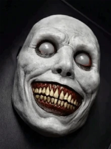 1PC New Mask, Smiling Devil Eyes Cosplay Mask Scary And Funny For Party Wear - Multicolor - View 7
