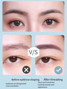 女士无痛面部脱毛器 - 瞬间去除面部绒毛、下巴毛发、脸颊毛发、上唇毛发、眉毛 - 电池供电 - 彩色 - 查看 3