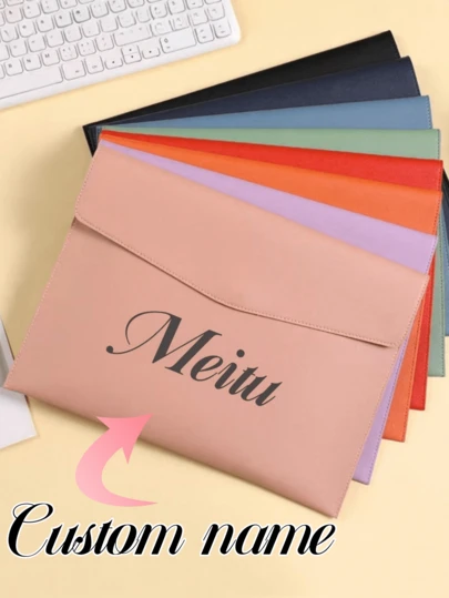 1 Stücke/3 Stücke personalisierte Custom A4 Ordner. Mehrere Farben verfügbar. Magnetverschluss. Künstliches Leder Dokumententasche. Große Kapazität. Geeignet für Geschäft und Büroorganisation. Ideal für Prüfungen und Aufbewahrung. Ein perfektes personalisiertes Geschenk für Freunde, Berufe, Universitäten und Geburtstage., Angepasst, Personalisiert, Einzigartig, Angepasst, Arbeiter, Kunden, Studenten, Für Geschäft/Arbeit/Büro, Für Schule, Schulanfang, Schulmaterial