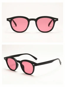 1 par de masculinos estilo olho de gato com armação pequena, design moderno e sofisticado, que proporciona excelente visibilidade e conforto visual (ideal para viagens, direção, esportes ao ar livre e uso diário).