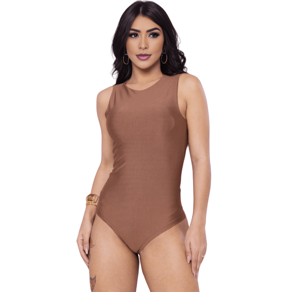 Body Regata  Básico Versátil Regata Moda Casual Elegante Suplex Simpleselegante Festa Casual