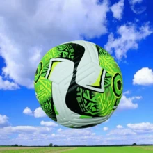 5# Adult Competition Standard Training Football, High-Grade Mesh Bladder Football - Multicolor - View 5