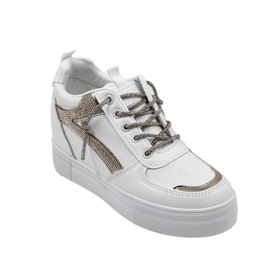 Women Casual Shoes - Gold - View 1