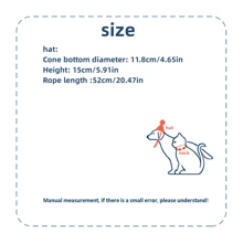 1pc Adjustable Pet Birthday Party Hat - Adorable Pom-Pom & Colorful, Soft Fabric, Suitable For Small Dogs, Cats And Rabbits, Dog Birthday Party Supplies