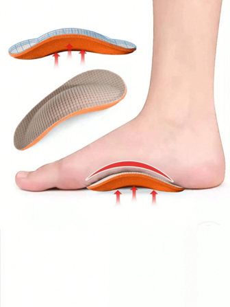 1 par Arch Support Shoe Insoles för resor och fritidskläder
