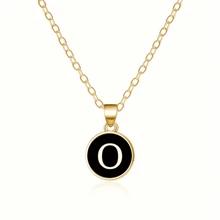 Fashionable A-Z 26 Letter Necklace, Exquisite Initial Name Clavicle Chain Necklace, Women's Fashion Jewelry Collar Gift, Great For Mother's Day