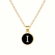 Fashionable A-Z 26 Letter Necklace, Exquisite Initial Name Clavicle Chain Necklace, Women's Fashion Jewelry Collar Gift, Great For Mother's Day