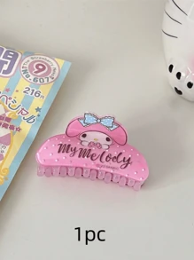 Sanrio Sanrio Hair Clip, Hair Claw 1pc Hair Grab, Hello Kitty Cute Fashion Cartoon Hair Clip, Send Family, Send Friends, Holiday Gifts Hair Clips Hair Jaw Clip Hair Clamps Hair Clutch Hair Catcher Clip, Claw Clip Fall Winter Hair Accessories For Women For Vacation Outfits Woman