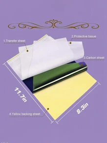 10/5 pièces Papier de tatouage de transfert de taille A4, papier de pochoir de tatouage, papier à copier, papier thermique pour machine de transfert, imprimante, accessoires de tatouage