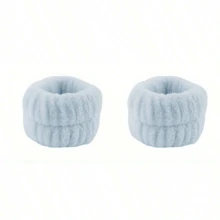 1 件洗脸头带/2 件洗脸腕带/3 套水疗头带、化妆头带、洗脸头带、护肤头带、蝴蝶结、泡泡、水疗头带、腕带、女士和女孩发饰套装