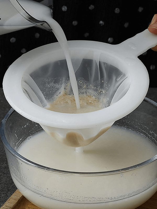 1pc Coffee/Soy Milk Residue Filter Screen, Home Juicer Mesh Strainer, Separation Filter Residue Net, Durable Nylon Filter For Soy Milk, Yogurt, And Juice, Easy Clean Kitchen Colander For Removing Pulp And Seeds, Heat-Resistant Plastic Frame, Versatile Kitchen Tool For Baking And Cooking. Back To School