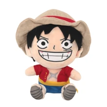 ONE PIECE 43 种款式正版海贼王佐罗乔巴艾斯毛绒玩偶玩具海盗王毛绒可爱吊坠钥匙扣卡哇伊动漫玩偶毛绒枕头玩具娃娃系列适合儿童生日节日礼物 12-30 厘米/4.72-11.81 英寸