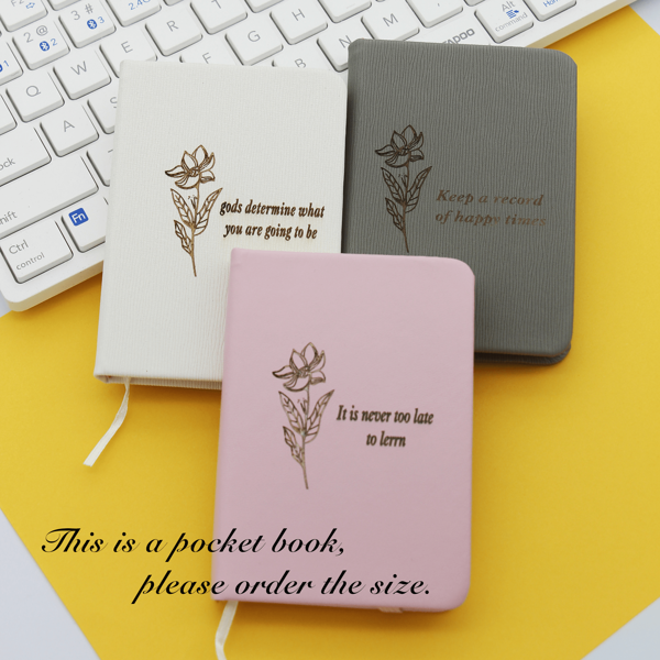 1pc Personalized Pocket Diary Notebook, A7 Memo Pad, Laser Engraved Name Notebook, Student Gift, Book Lover Gift, Birthday Gift, Teacher Gift, Office & Personal Work Diary, Suitable For Back To School Gifts, School Supplies, For Teenagers, Junior High School Students, Middle School Students, High School Senior High School Students, College Students, University Students, Freshman, Sophomore, Underclassmen