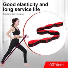 1 PC Yoga Elastic Band Open Back Open Shoulder Fitness Female Resistance Training Equipment Segment Digital Stretch Band Pulling Rope - Multicolor - View 3