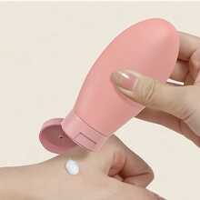 3pcs 60ml Leak-Proof Travel Bottles, Soap Dispenser Set, TSA Approved Silicone Squeeze Shampoo Refillable Toiletry Containers, Portable Nordic Style Travel Liquid Containers, Leak-Proof Refillable Packaging Liquid Containers, Empty Travel Containers, Suitable For Travel Decanting Bottles (With Labels) - Multicolor - View 6