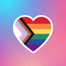 包容性骄傲之心贴纸，适用于礼品、笔记本电脑、学习用品等。自粘式，哑光表面，不对称形状，动物奇幻主题，适用于木材、塑料、玻璃、金属、陶瓷等材质。可用于学习用品、返校剪贴簿等。趣味贴纸，笔记本电脑贴纸，Kindle手机贴纸。 - 彩色 - 查看 10