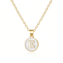 Fashionable A-Z 26 Letter Necklace, Exquisite Initial Name Clavicle Chain Necklace, Women's Fashion Jewelry Collar Gift, Great For Mother's Day