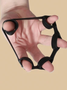 3pcs Aerobic Fitness Exercise Jump Rope+Yoga Puller+Finger Strength Trainer - Multicolor - View 6