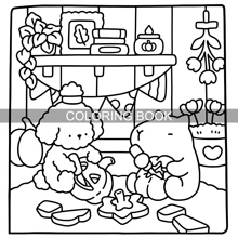 (Versión original, versión actualizada con papel talla grande grueso, páginas interiores de 120g, nuevo modelo 2025, 7.9*7.9 pulgadas, 24 páginas, impresión de un solo lado) 1 pieza Libro para colorear para adultos con tema de amigos borrosos, patrones exquisitos, líneas claras, adecuado para regalos de cumpleaños, Pascua, Día del Padre y otras fiestas, una excelente manera de relajarse