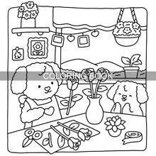 (Versión original, versión actualizada con papel talla grande grueso, páginas interiores de 120g, nuevo modelo 2025, 7.9*7.9 pulgadas, 24 páginas, impresión de un solo lado) 1 pieza Libro para colorear para adultos con tema de amigos borrosos, patrones exquisitos, líneas claras, adecuado para regalos de cumpleaños, Pascua, Día del Padre y otras fiestas, una excelente manera de relajarse