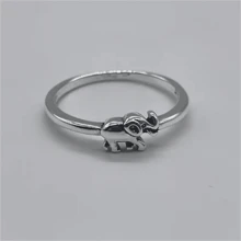 1pc Vintage Cute Elephant Design Ring, Fashionable Simple Ring, Party Jewelry Gift For Women